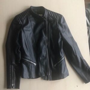 H&M leather jacket